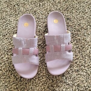 REVITALIGN Women's Slide Sandals In Light Plum